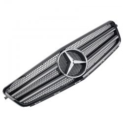 Εμπρόσθια μάσκα AMG look για Mercedes-Benz C-Class (W204, S204)